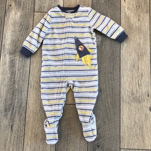 Carter’s Rocket 12m footies pajamas